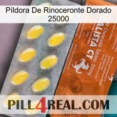 Píldora De Rinoceronte Dorado 25000 42